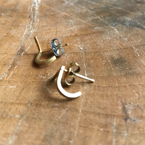 Vintage Gold Ear Jackets - Picture 1 of 3